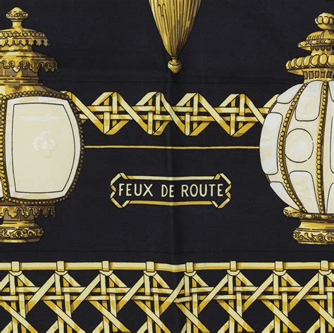 hermes feux la route scarf|Hermes Feux De Route for sale .